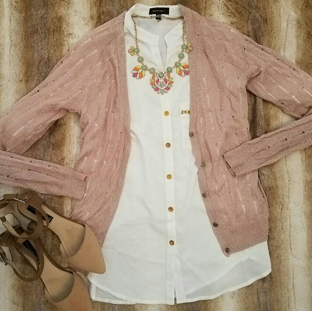 Nwot Gap sparkle cardigan
